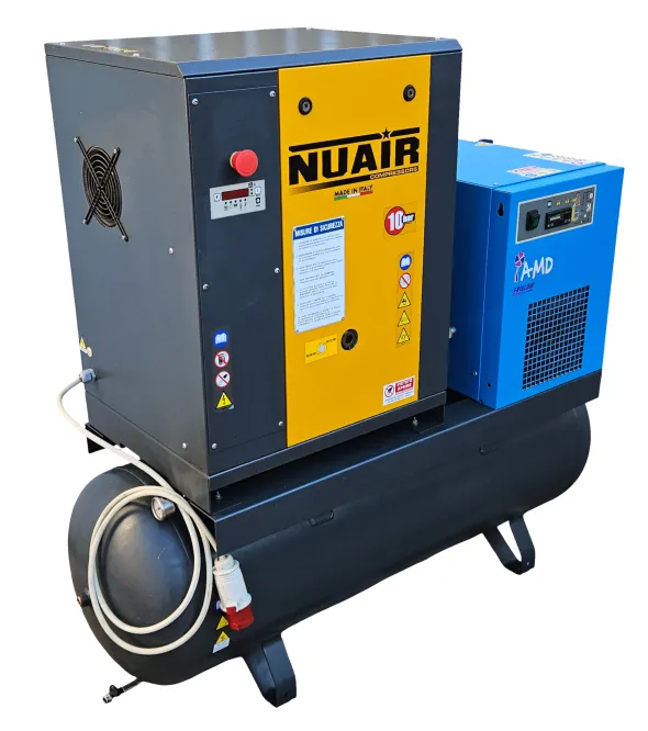Compressorerotativo a vite industriale+ essicatore