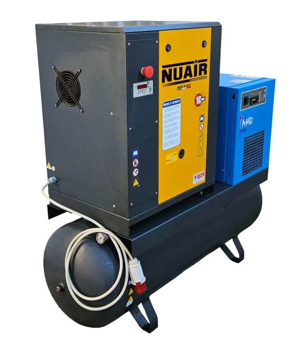 Compressorerotativo a vite industriale+ essicatore