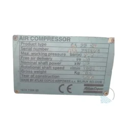 Compressore Usato Atlas Copco GA S22 a Vite 30 HP