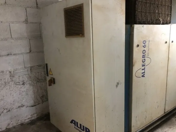 10#7004 Compressori Alup ed impianto aspirazione Fida