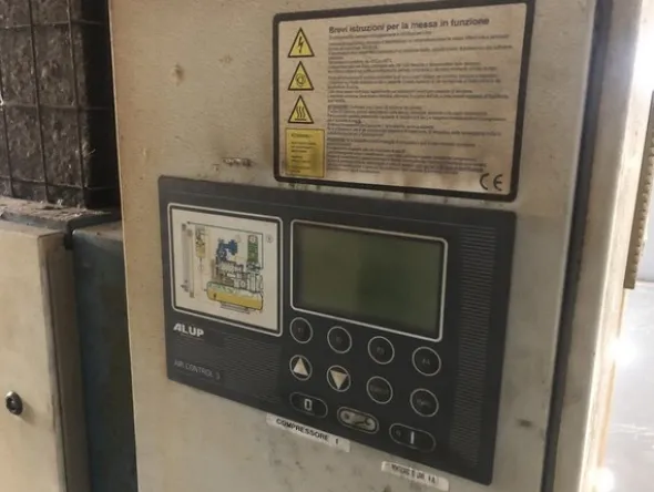 10#7004 Compressori Alup ed impianto aspirazione Fida