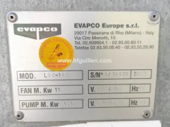 CONDENSATORE EVAPORATIVO EVAPCO