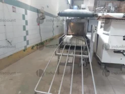 3#9213 Confezionatrice FMC e nastri di trasporto