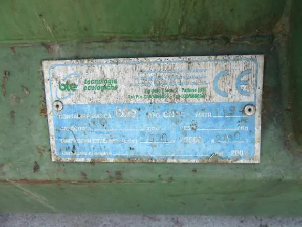 2080#3561 Container a cielo aperto BTE