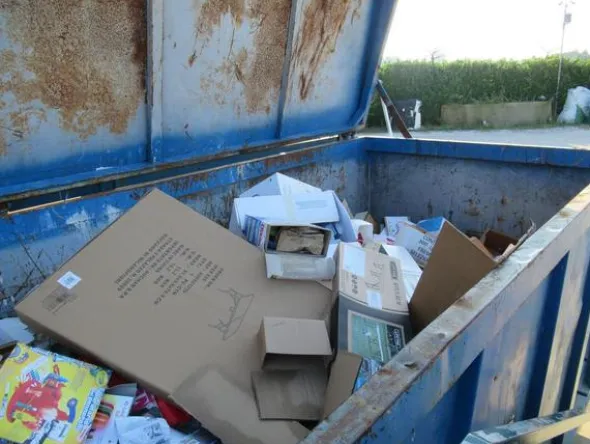 2116#3561 Container con coperchio BTE