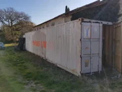 4#4125 Container con materiale per esterni