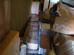 4#4125 Container con materiale per esterni