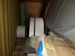 4#4125 Container con materiale per esterni