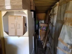 4#4125 Container con materiale per esterni