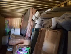 4#4125 Container con materiale per esterni
