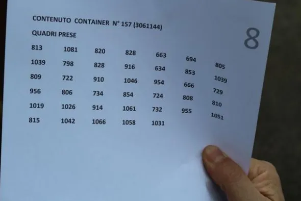 20157#4390 Container e quadri elettrici