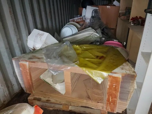 1#6834 Container e stampi per cucce per cani