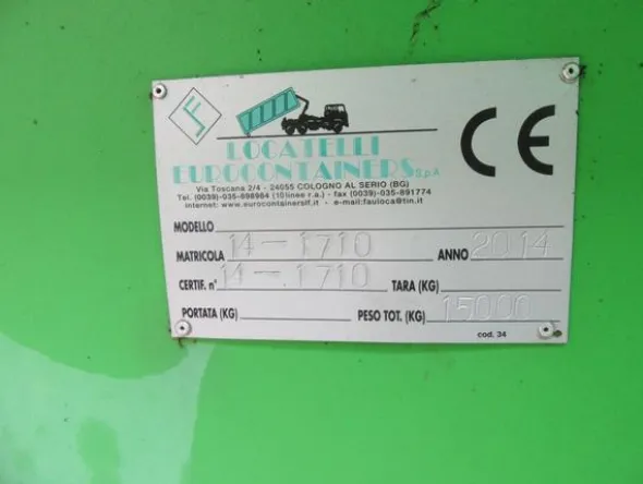 2159#3561 Container Locatelli Eurocontainers