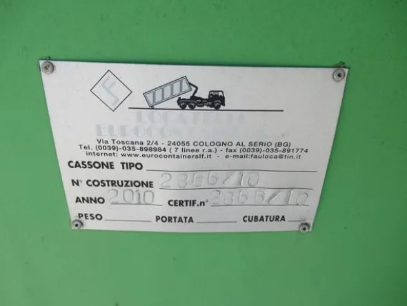 2130#3561 Container Locatelli Eurocontainers
