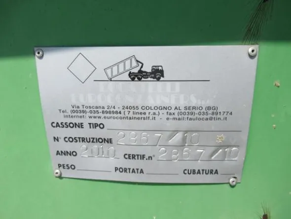 2034#3561 Container Locatelli Eurocontainers