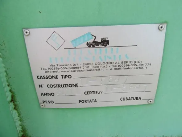 2165#3561 Container Locatelli Eurocontainers