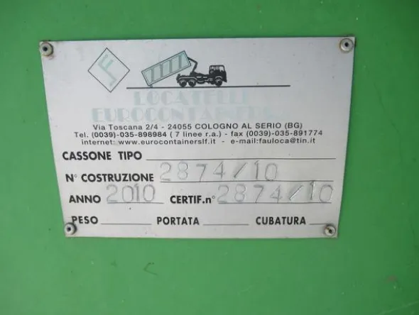 2157#3561 Container Locatelli Eurocontainers