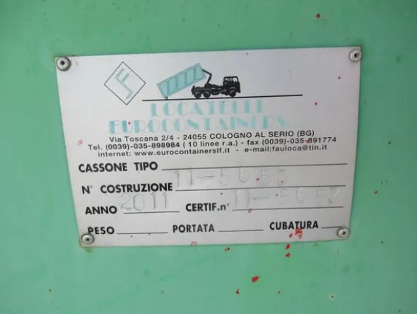 2062#3561 Container Locatelli Eurocontainers