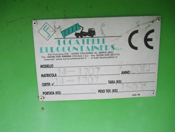 2187#3561 Container Locatelli Eurocontainers