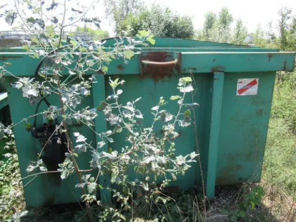 2075#3561 Container Longo con coperchio