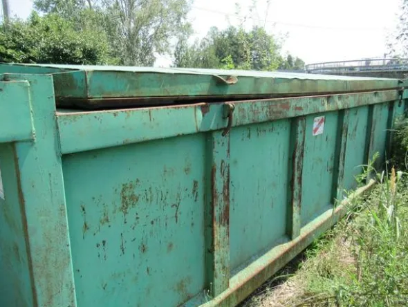 2075#3561 Container Longo con coperchio