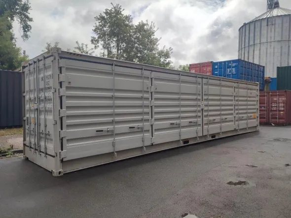 Container marittimo da 40 piedi HC Open Side nuovo