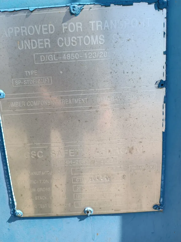 container marittimo 40 piedi - 12 metri