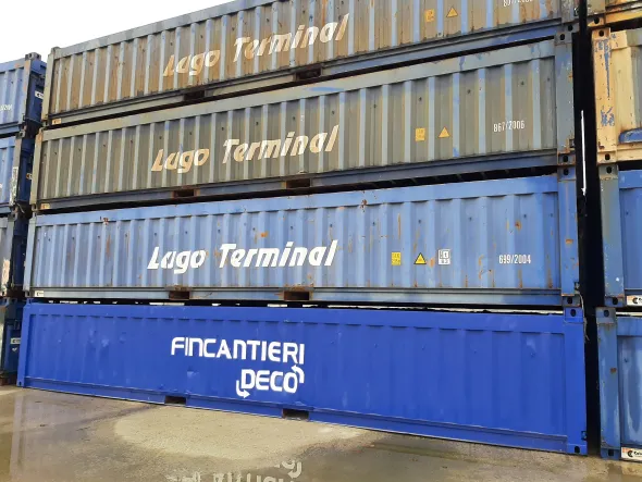 Container 30' open top usati
