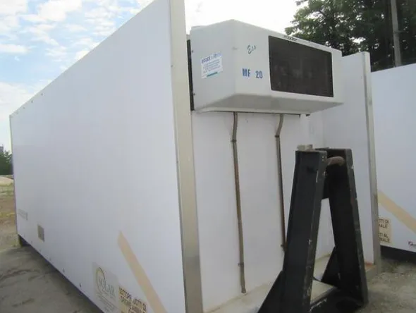 6#3857 Container scarrabile con gruppo frigo
