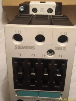 Contattore Siemens serie 3RT1 SIRIUS