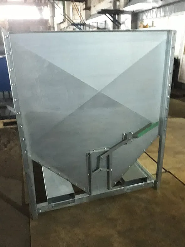 Contenitore per cereali 2m3/stoccaggio mobile del grano
