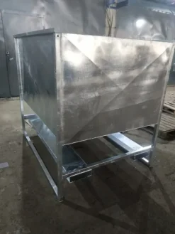 Contenitore per cereali 2m3/stoccaggio mobile del grano
