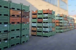Contenitori in lamiera pesanti usati Cassoni in ferro