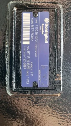 40#7807 Coppia motore riduttore idraulico