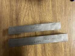55 COPPIE PETTINI PIANI PER FILETTATURA / rullatura
