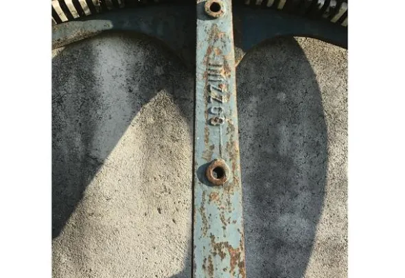 11#2342 Corone in ghisa fresate per bottali Gozzini