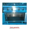 Cucina a ags 4 fuochi MBM