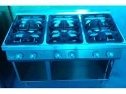 Cucina 6 fuochi a gas