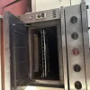 Cucina professionale a gas 4 fuochi con forno Emmepi