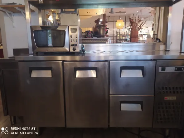 Cucina professionale elettrica smontabile