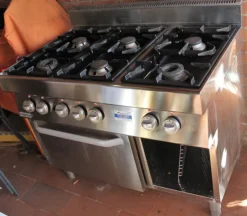 Cucina Profess. MODULAR 6 Fuochi + Forno (Linea 90)