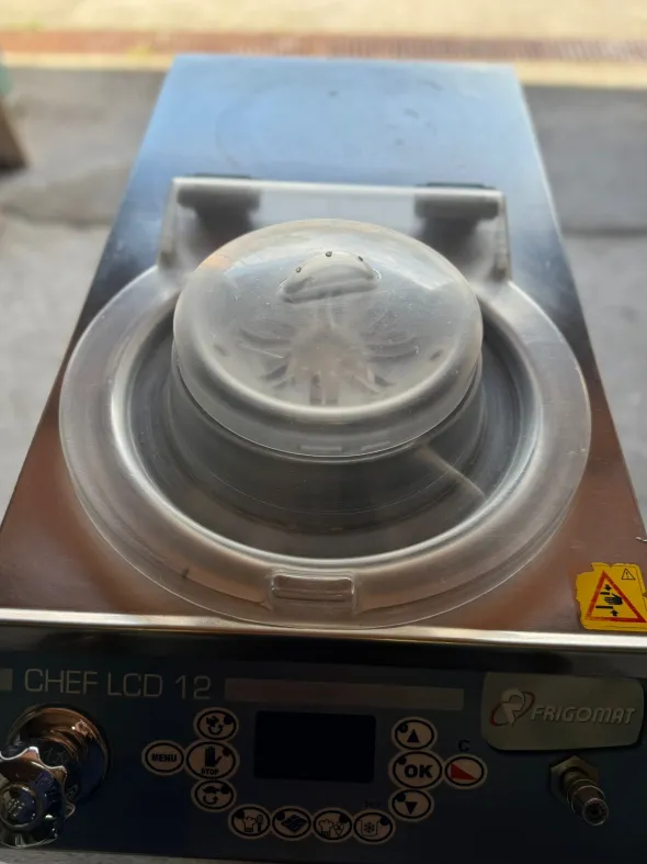 Cuocicrema pastorizzatore chef 12 lcd frigomat