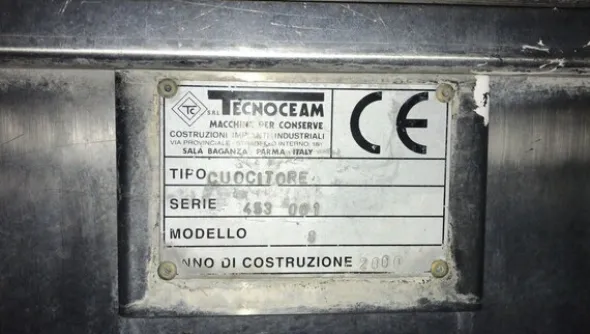 1#7392 Cuocitore per pesce Tecnoceam