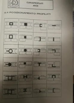 CURVAPROFILATI AR 35 usata