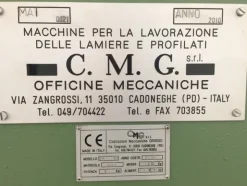 11#7514 Curva Profilati CMG