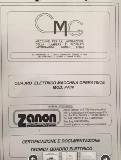 11#7514 Curva Profilati CMG