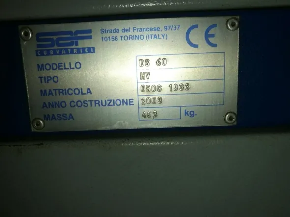 CURVAPROFILATI TAURING SAF 60 PLUS