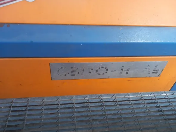 Curvatubi ERCOLINA GB 170-H-A6 USATO