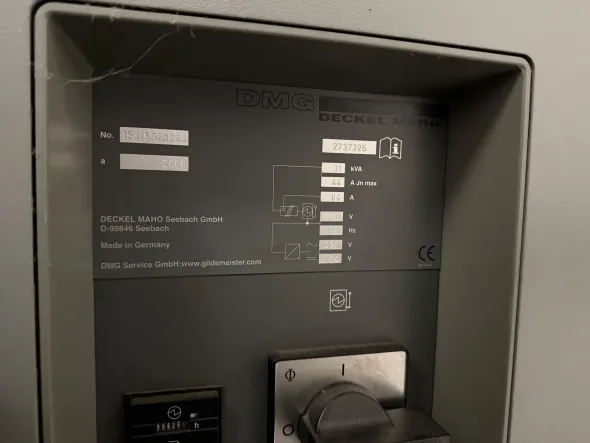 Deckel Maho modello DMC 835 V