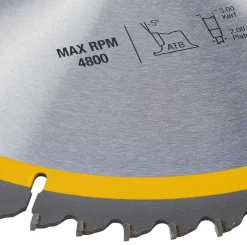 DEWALT DT1960-QZ Lama Circolare